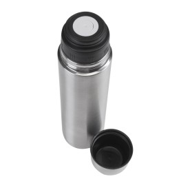 Garrafa Térmica Inox 1L com Capa de Couro Personalizada
