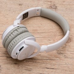 Headphone Wireless com Rádio FM e Haste Ajustável