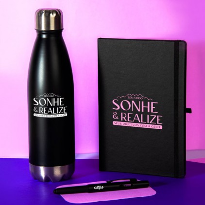 Kit Caderno e Acessórios Personalizado