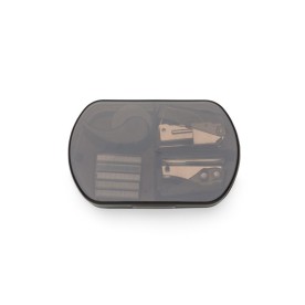 Kit Escritório 4 Peças em Estojo Plástico Personalizado