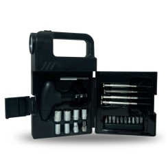 Kit Ferramenta 24 Peças com Catraca Personalizado