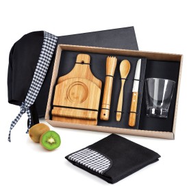 Kit Caipirinha Completo com Avental Personalizado