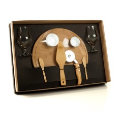 Kit Pizza e Cerveja 9 Peças Personalizado 