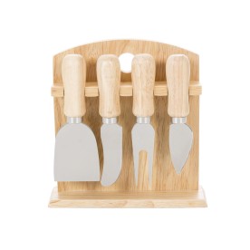 Kit Queijo com Suporte de Madeira Personalizado