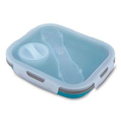 Lancheira Dobrável de Silicone Personalizada