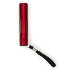 Mini Lanterna em Alumínio Vermelha Personalizada