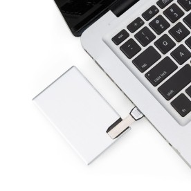 Pen Card 4GB em Alumínio Personalizado
