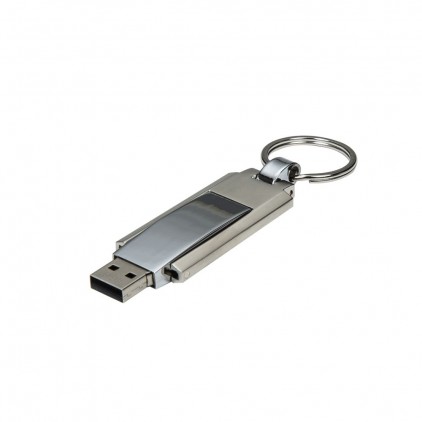Chaveiro Pen Drive Metal 4GB Personalizado