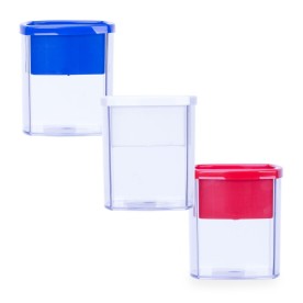 Porta Caneta Plástico com Porta Clips Personalizado