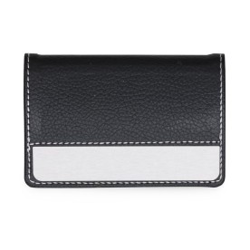 Porta Cartão em Couro Sintético com Logo Personalizado