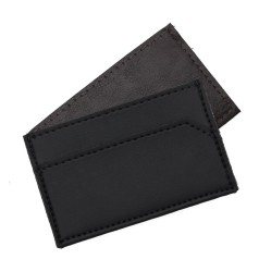 Porta Cartão Simples em Couro Sintético Personalizado