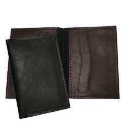 Porta Cartão em Couro Sintético com Divisórias Personalizado