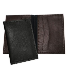 Porta Cartão em Couro Sintético com Divisórias Personalizado