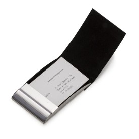 Porta Cartão com Metal Espelhado Personalizado