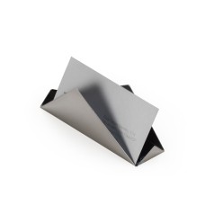 Porta Cartão Inox Espelhado Personalizado