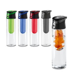 Garrafa Plástica 740ml com Infusor de Frutas Personalizada