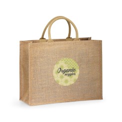 Sacola Shanti de Juta Personalizada