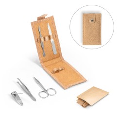 Conjunto de Manicure ZENA em Cortiça Personalizado