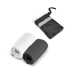 Toalha Esportiva em Microfibra com Bolsa Personalizada