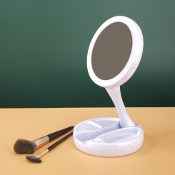 Espelho Dobrável com LED Recarregável Personalizado