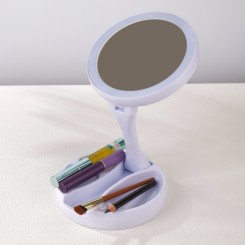 Espelho Dobrável com LED Recarregável Personalizado