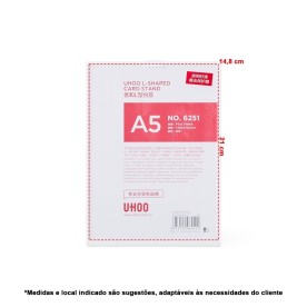 Expositor Vertical Porta-Retrato A5 Personalizado