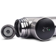 Garrafa Térmica Inox 450ml com Infusor Personalizada