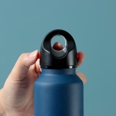 Garrafa Térmica Inox 620ml com Trava Personalizada