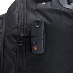 Mochila com Rodinhas e Cadeado TSA Personalizada