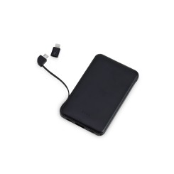 Power Bank 5.000mAh com Cabos Acoplados Personalizado