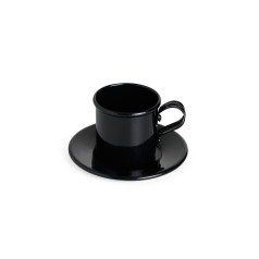 Xícara com Pires em Alumínio Personalizada