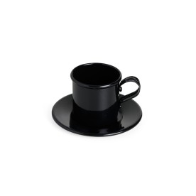 Xícara com Pires em Alumínio Personalizada