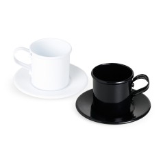 Xícara com Pires em Alumínio Personalizada