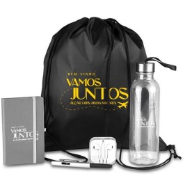 Kit Boas Vindas 05 Peças Personalizado