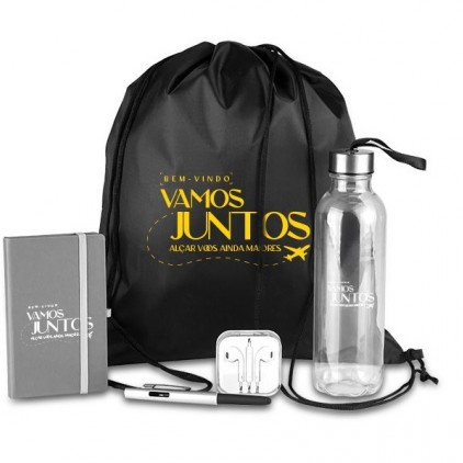 Kit Boas Vindas Lembrancinhas Personalizado