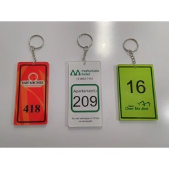 Chaveiro em Acrílico com Argola Personalizado