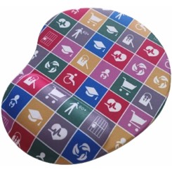 Mouse Pad Ergonômico com Apoio de Pulso Personalizado