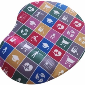 Mouse Pad Ergonômico com Apoio de Pulso Personalizado