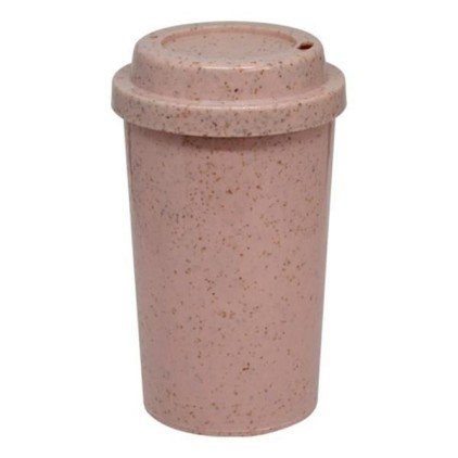 Copo Fibra de arroz 400ml c/ logo Personalizado
