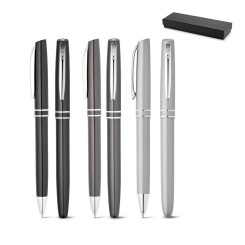 Conjunto com Caneta Roller e Esferográfica Personalizado