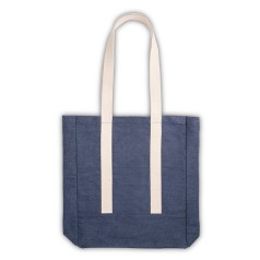 Sacola em Denim com Bolso Interno Personalizada