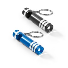 Chaveiro de Metal com Lanterna e Abridor Personalizado