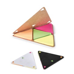 Caderno Adesivado Triangular Personalizado