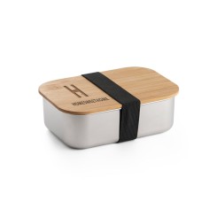 Marmita Ecológica Inox e Bambu Personalizada