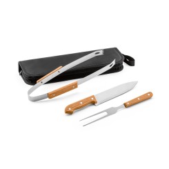 Kit Churrasco 3 Peças em Estojo Personalizado