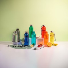 Squeeze rPET e Inox 580ml Personalizado