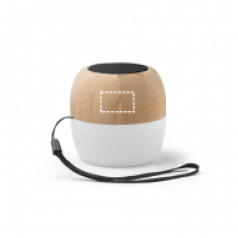 Caixa de som portátil em PP com fone Personaliz