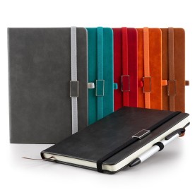 Caderneta Emborrachada Sem Pauta com Suporte Personalizada