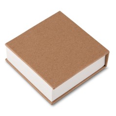 Bloco de Notas Ecológico Quadrado com Autoadesivos