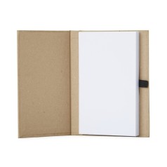 Bloco Anotações Capa Kraft com Porta Caneta Personalizado